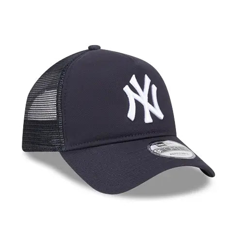 New York Yankees 9FORTY A-Frame New Era Dark Navy Trucker Snapback Hat