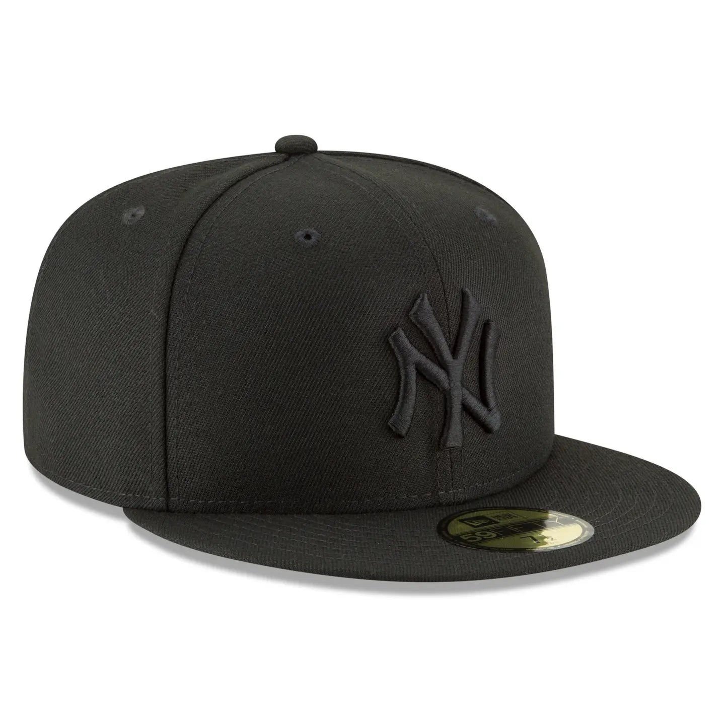 New York Yankees 59fifty New Era Blackout Fitted Hat